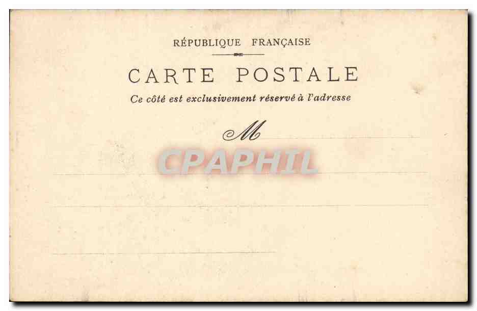 Bordeaux - Porte du Palais - CPA  — Rückseite