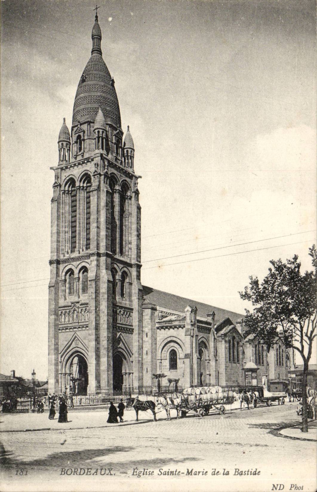Bordeaux — Église Sainte-Marie de la Bastide — ND Phot, n° 181