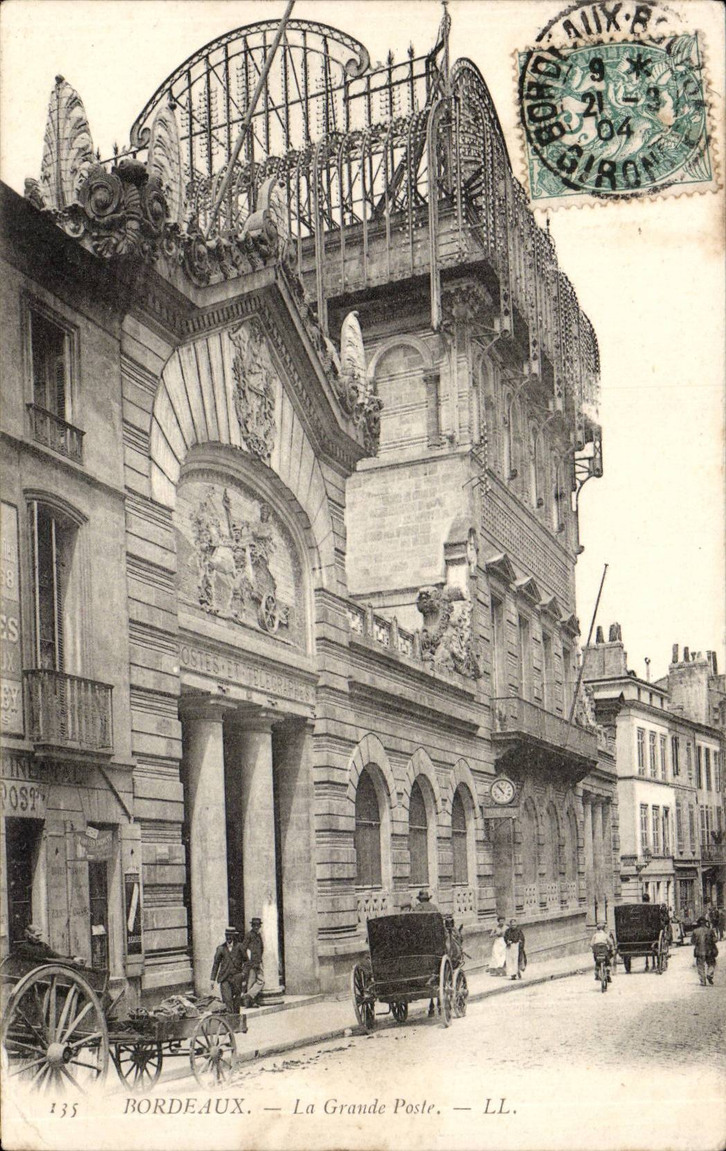 Bordeaux - La Grande Poste - CPA 