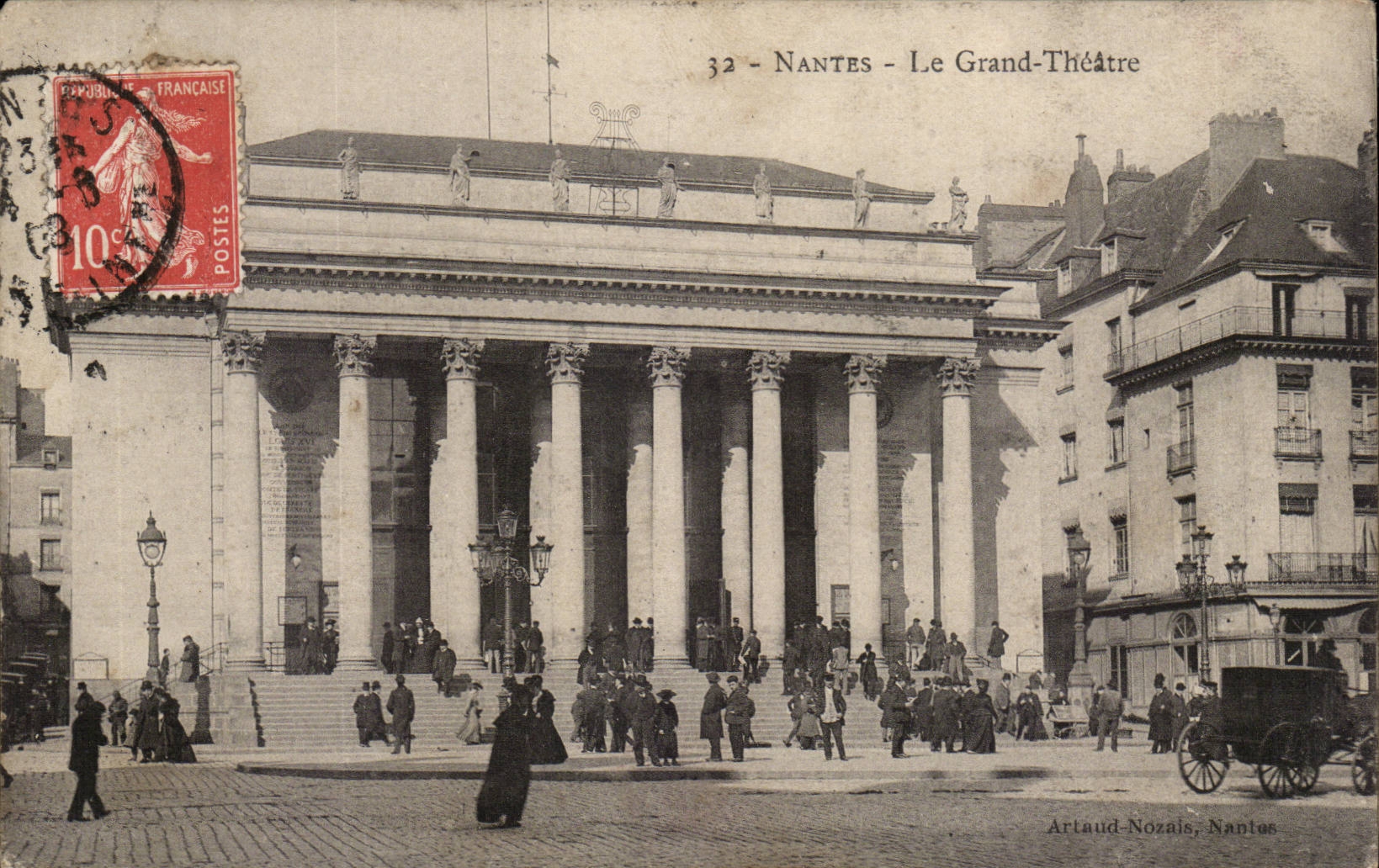 Nantes CPA Le grand theatre