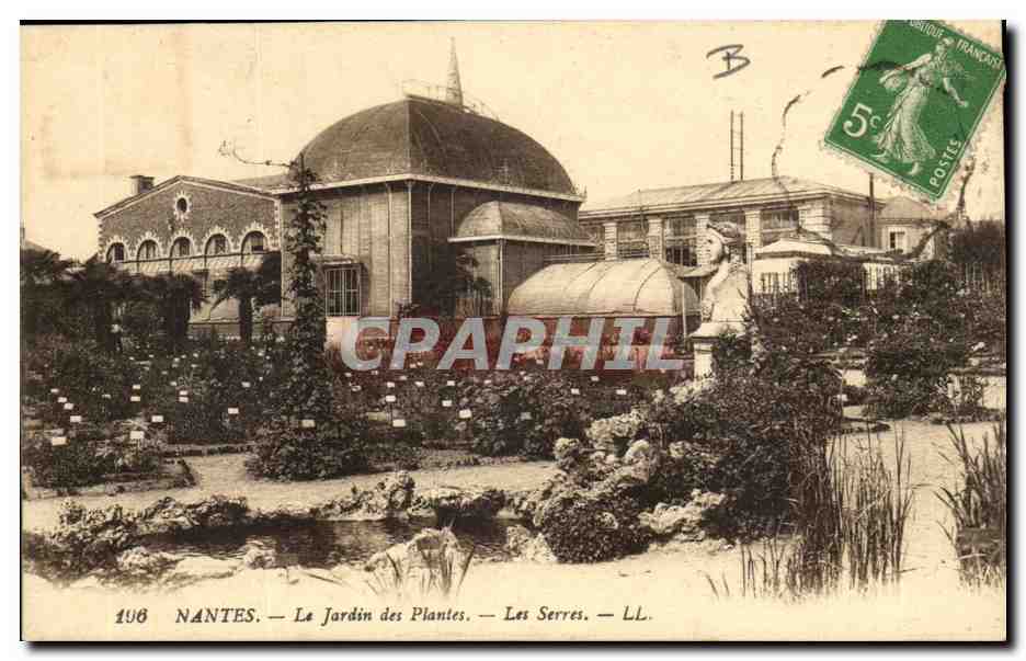 Nantes CPA Le jardin des plantes
