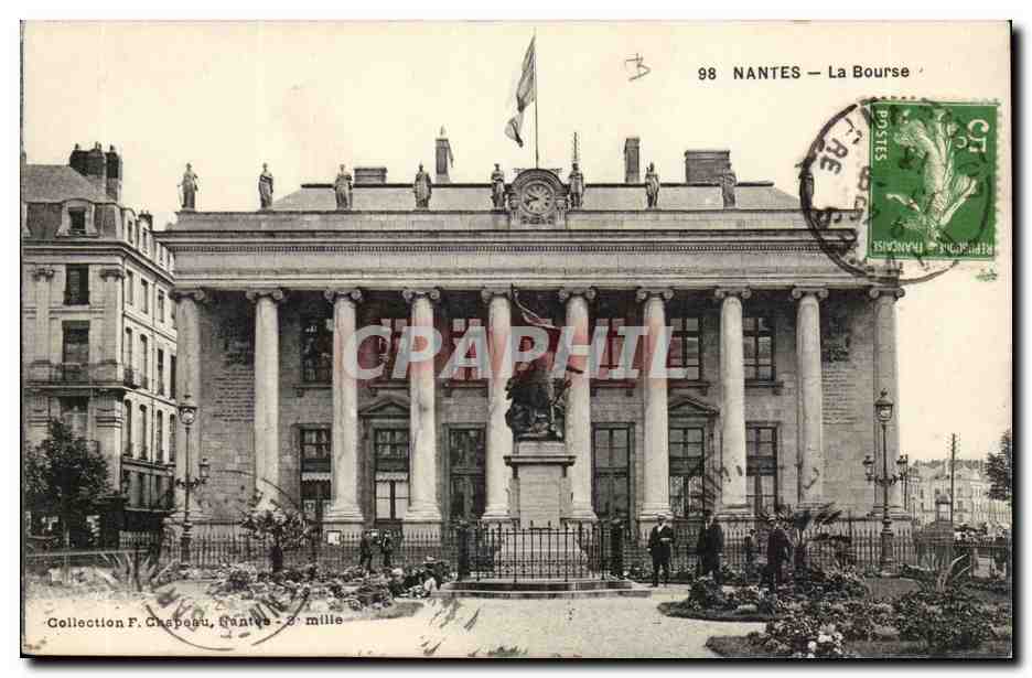 Nantes CPA La Bourse