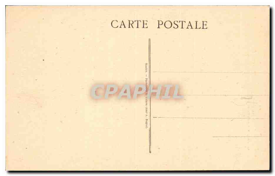 Nantes CPA Exposition d'art ancien Chateau des Ducs de Bretagne Le donjon Les nouvelles fouille sAu fond la cathedrale — Verso