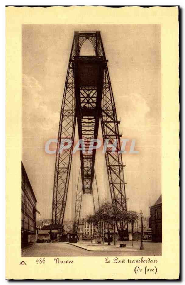 Nantes — Le Pont transbordeur (De face) — Édition L.C. — N° 286