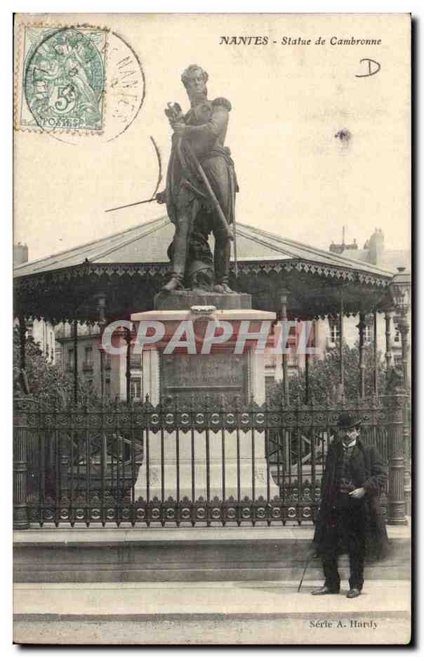 NANTES - Statue de Cambronne — Série A. Hardy