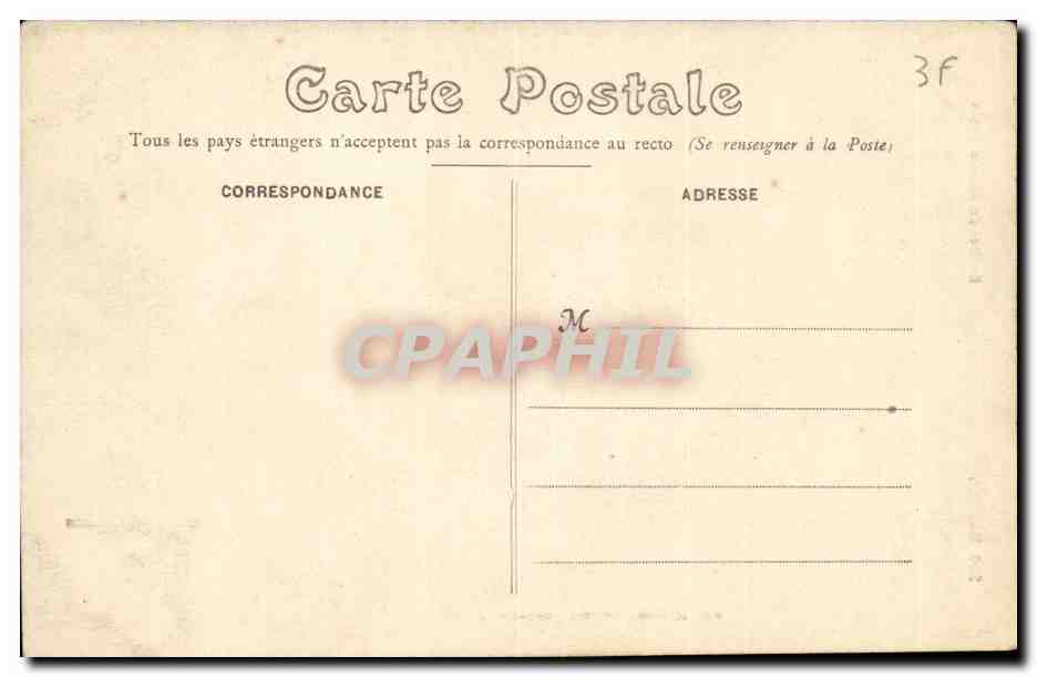 Nantes CPA Befroi de Sainte CRoix — Verso