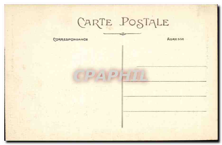 Nantes CPA La porte Saint Pierre — Rückseite