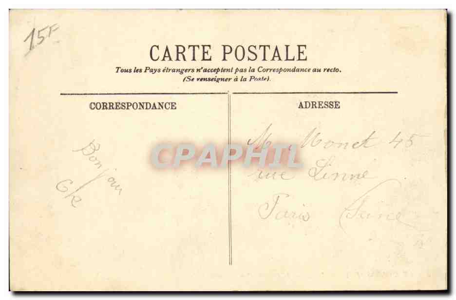 Le Mont-Saint-Michel — L'Arrivée d'un Pèlerinage — LL. — Verso