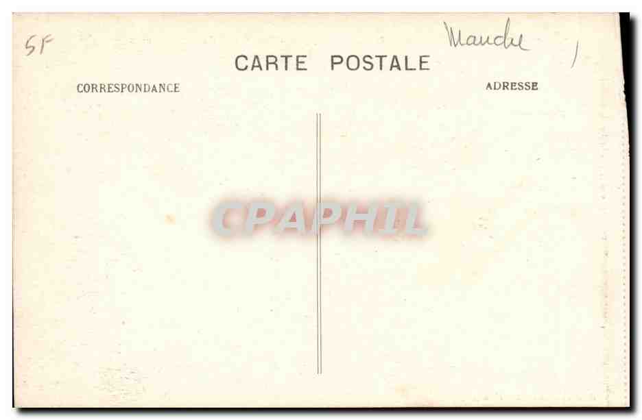 Cherbourg — Etude de vagues sur la place Napoléon un jour de tempête — A.B. éditeur - Cherbourg — Reverso