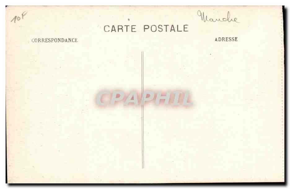CPA Cherbourg Le monument des soldats et marins morts aux colonies — Rückseite