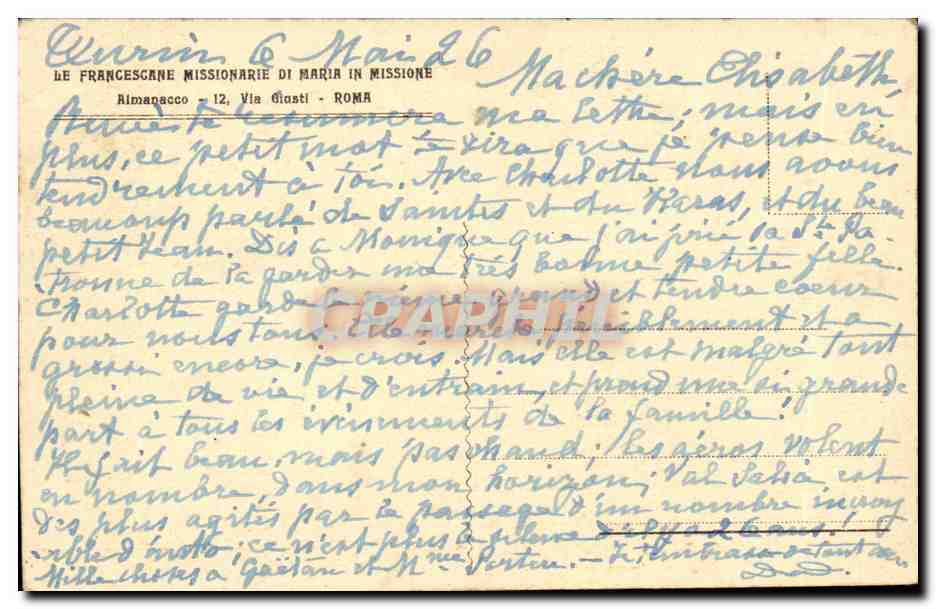 Sœurs franciscaines missionnaires de Marie en mission - Chunking (Sichuan, Chine) — édition Almanacco, n°8 — Reverso
