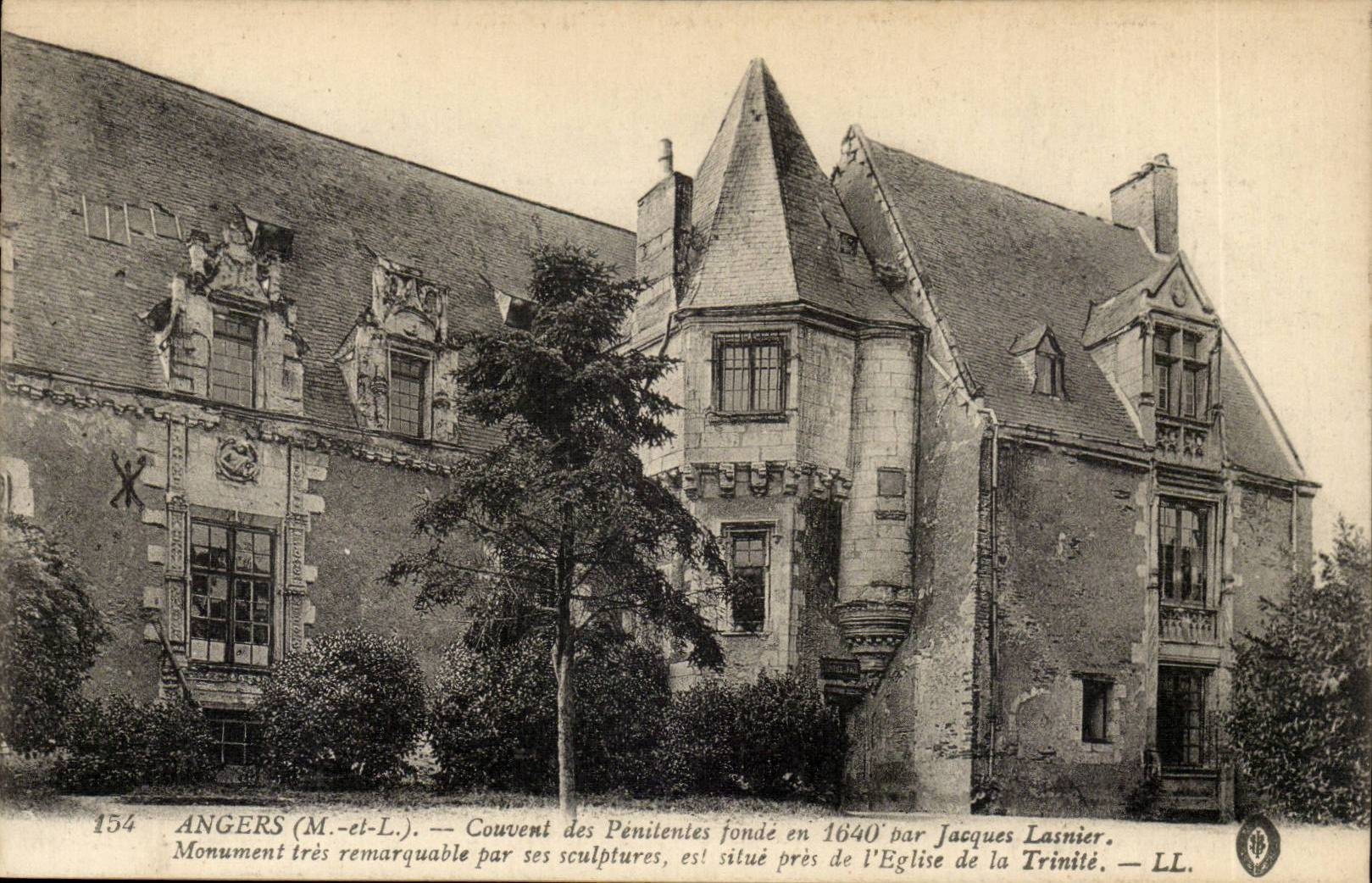 Angers CPA Couvent des penitentes fonde en 1640 par Jacques Lasnier TRinite
