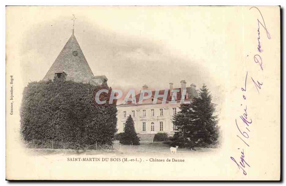 Saint Martin du Bois CPA Chateau de Danne