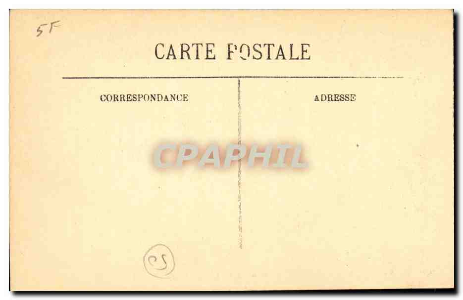 Le Mont Saint-Michel — L'Abbaye — La Salle des Chevaliers — LL. — N° 68 — Verso