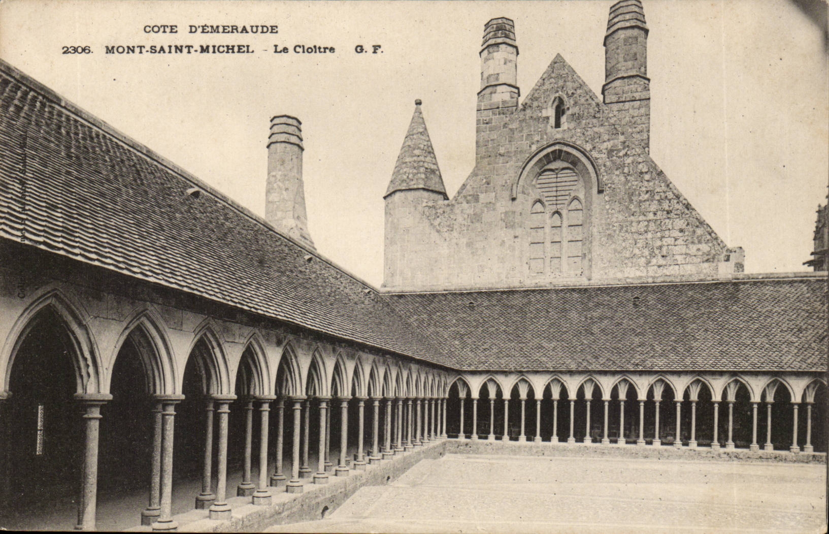 Mont-Saint-Michel — Le Cloître — G.F. n°2306