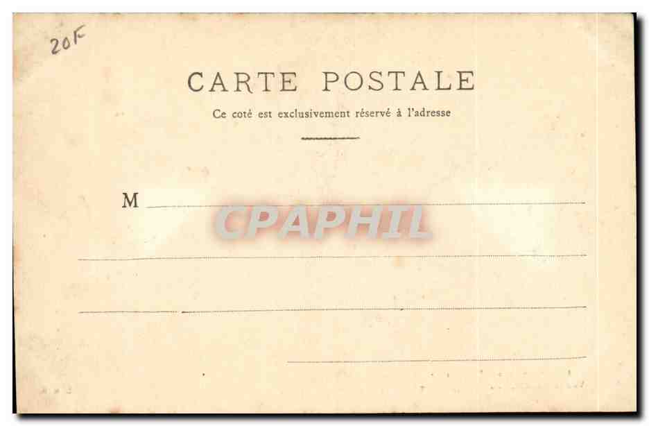 Village Noir — Exposition de Rims 1903 — E. D. B. — Reverso