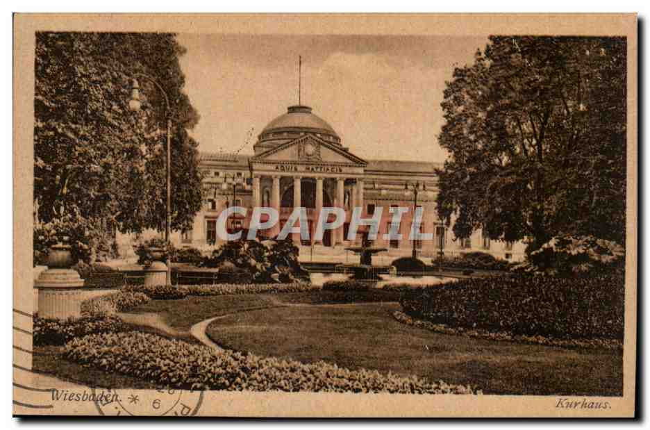 Wiesbaden — Kurhaus — éditeur Kunstverlag Kassel, n° 9659