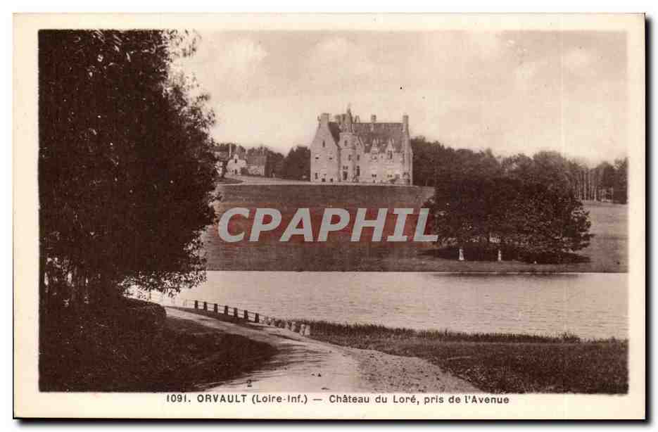 Orvault CPA Chateau du Lore pris de l avenue