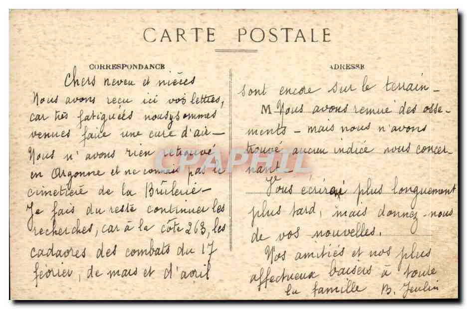 Mandailles - Hôtel des Touristes et le Puy-Maÿ — Édition Auffey — Reverso