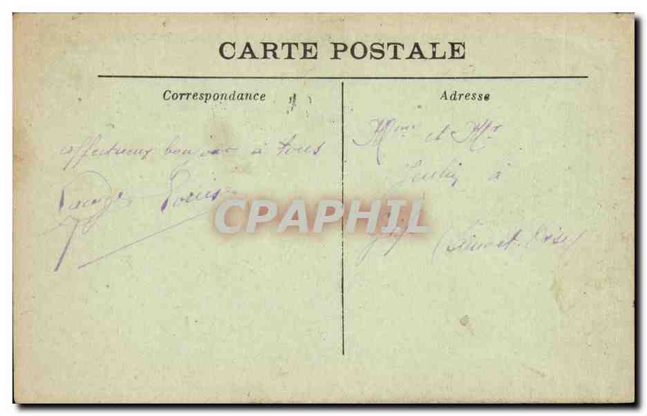 MARSAC près ALBI — Très beau Pont en pierre (1750-1774) — Cheques Postaux — Verso