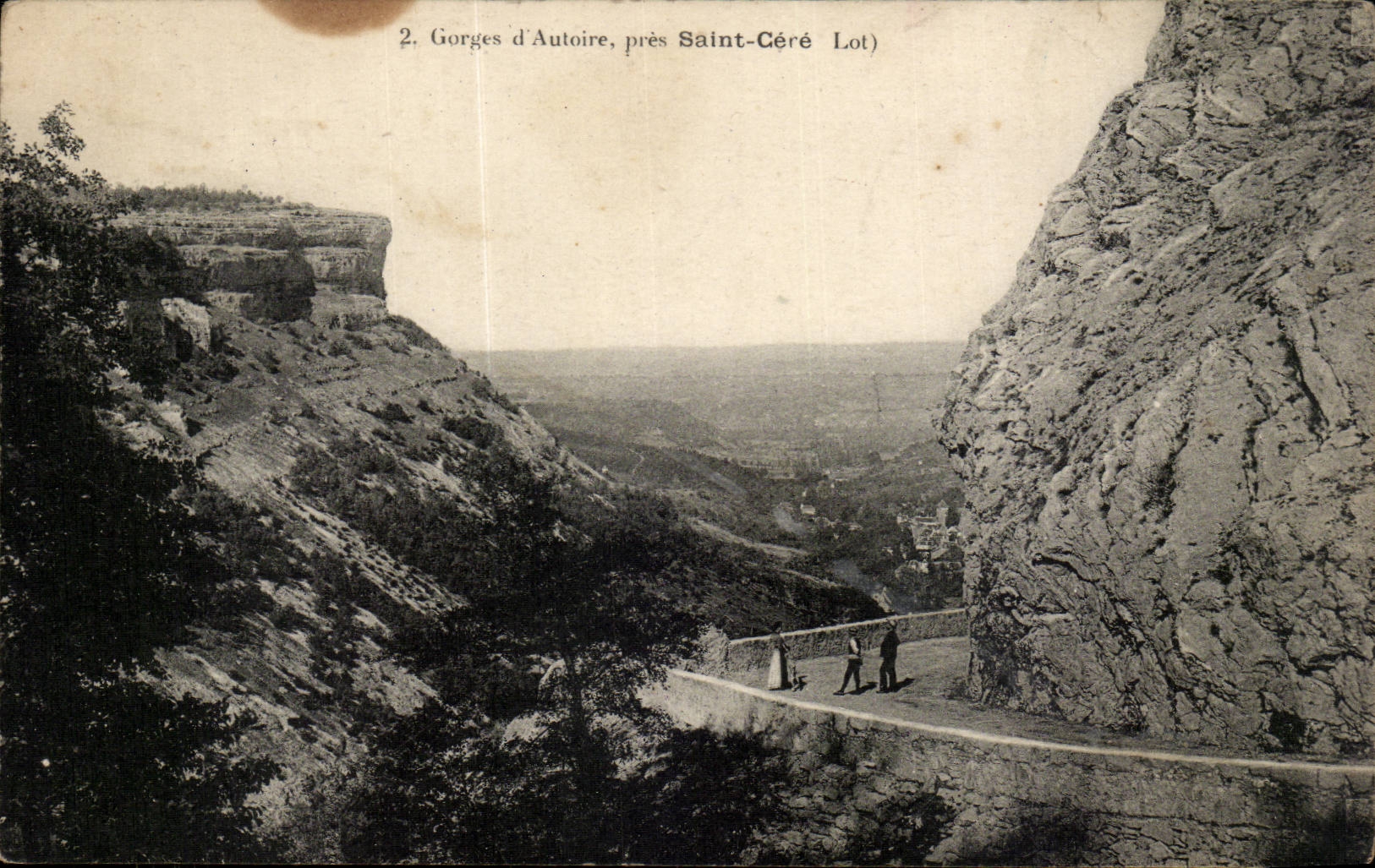 CPA Gorges d'Autoire CPA pres Saint Cere