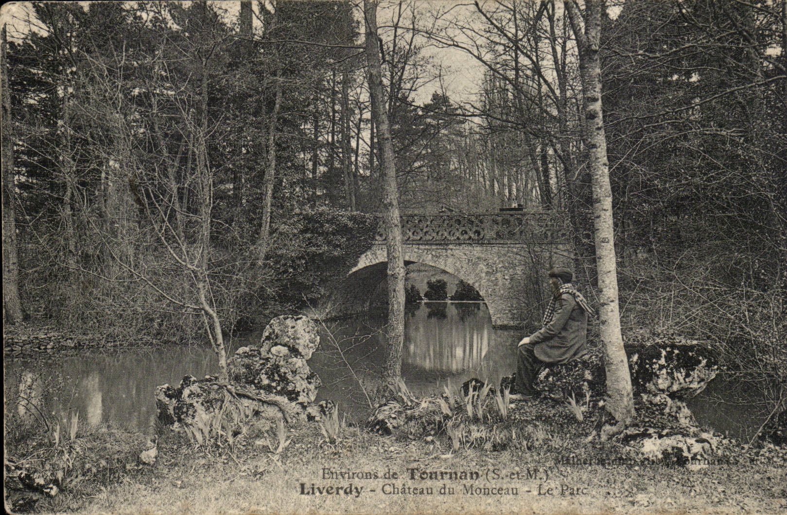 environs de Tournan CPA Liverdy Chateau du Monceau
