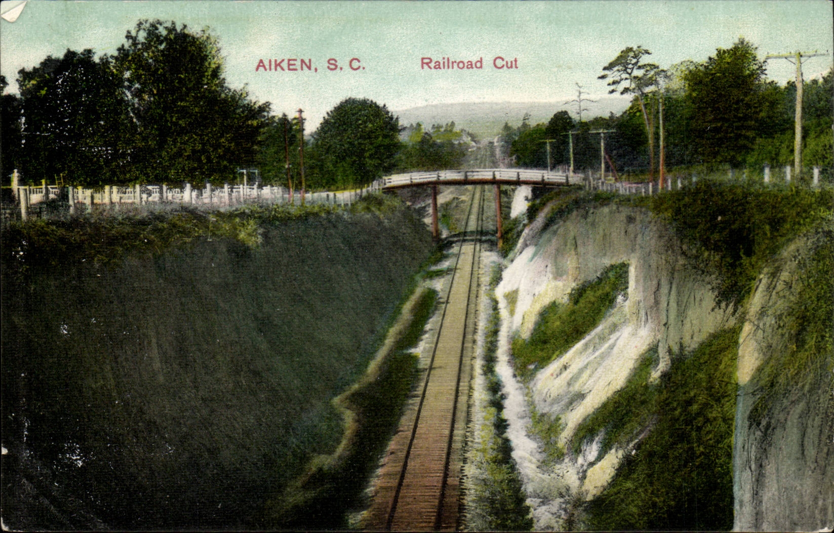 Etats Unis CPA Aiken Railroad Cut