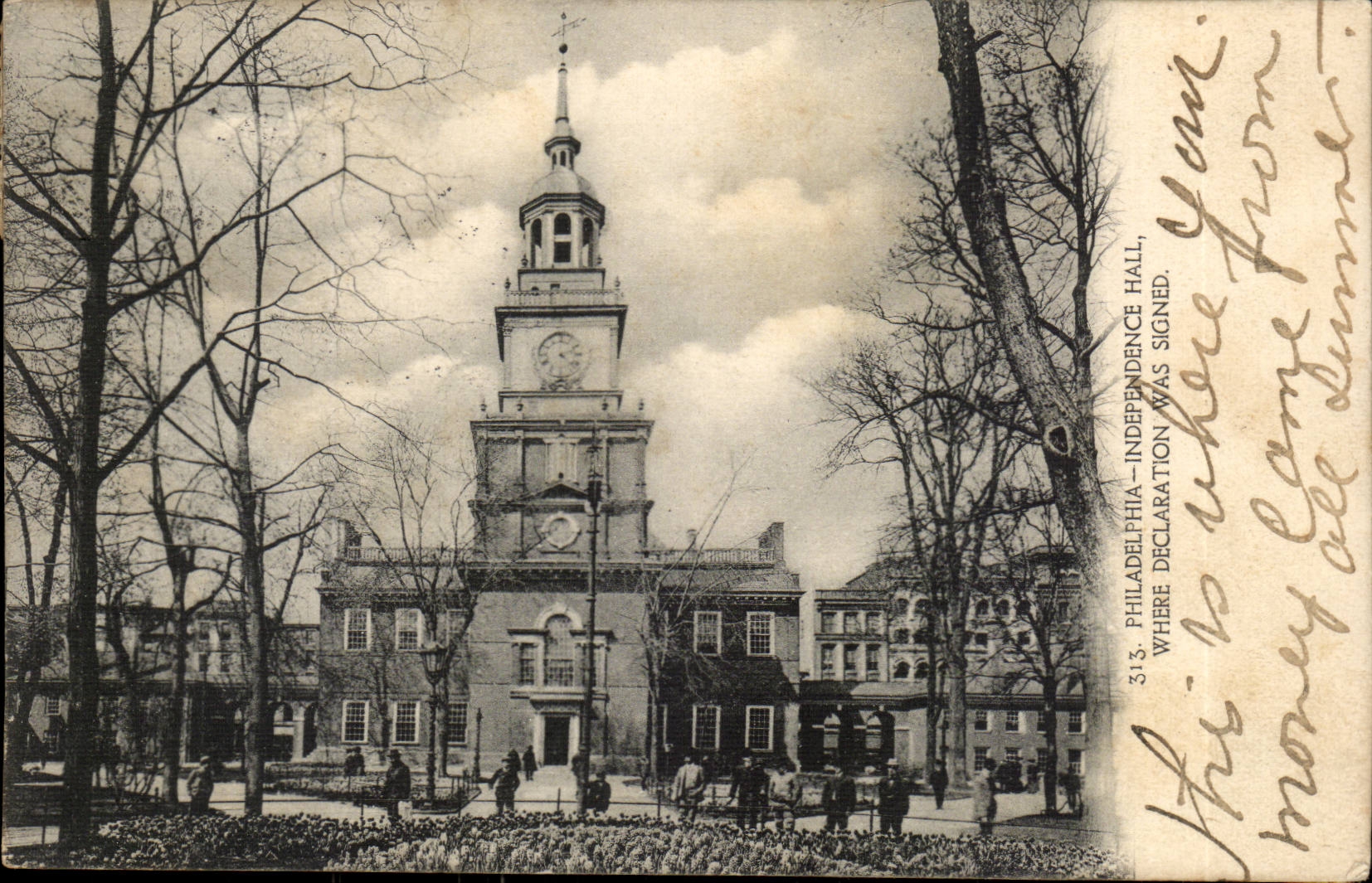 Philadelphia Etats unis CPA Independance Hall Where declaration was signed