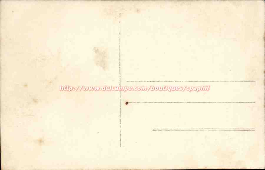 CPA Inondations paris inonde Rued e Bercy Cote Ouest — Rückseite