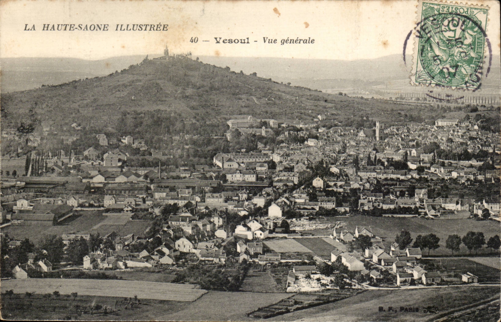 La Haute Saone CPA Vesoul Vue generale