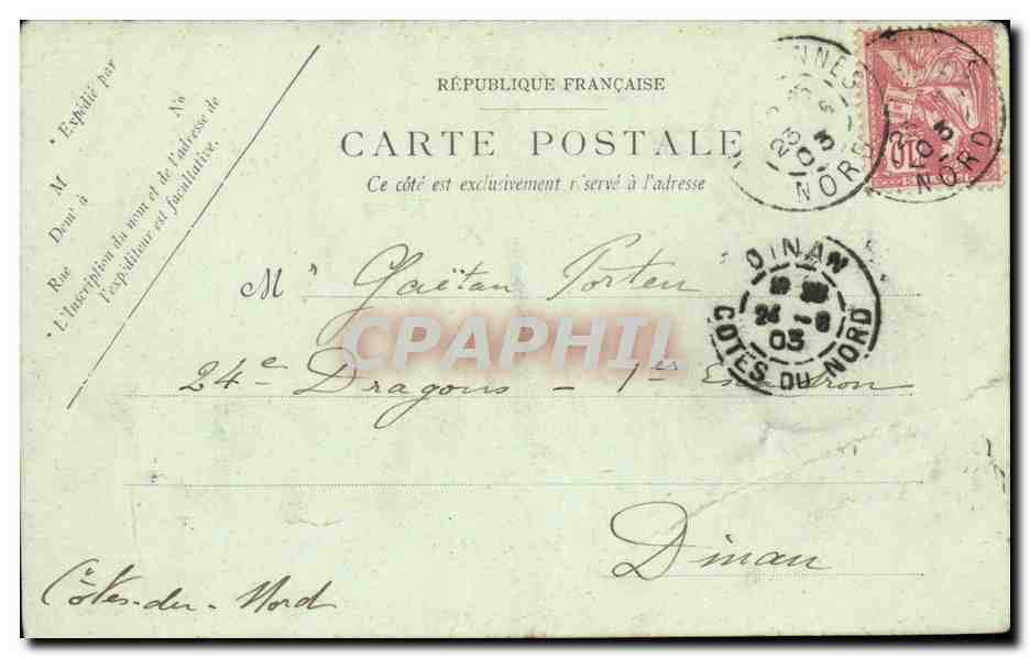 Valenciennes CPA L'Escaut  — Rückseite