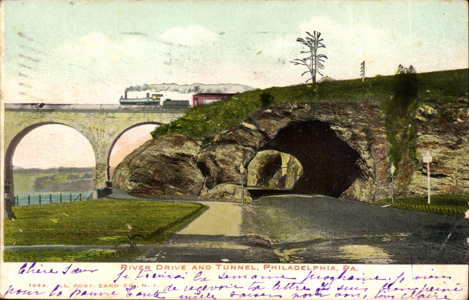 CPA Etats Unis n Philadelphia River Drive and Tunnel