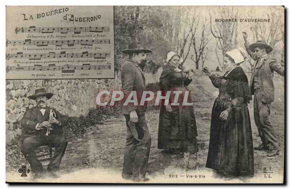 Bourrée d'Aubergne — Danse folklorique — Vis-à-Vis, n°302