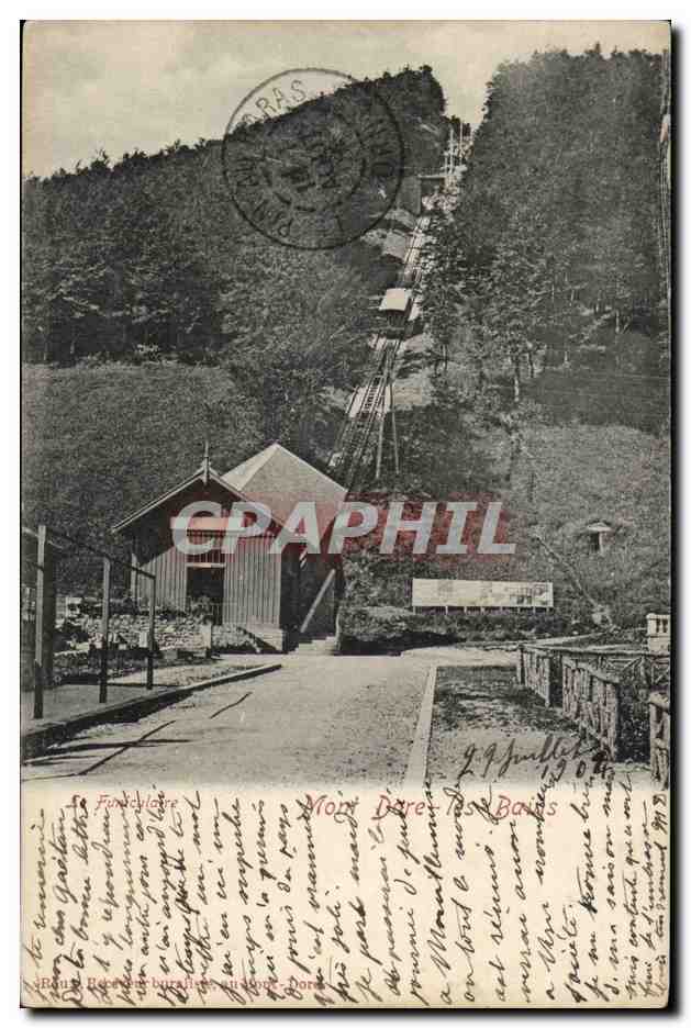 Mont Dore les Baisn CPA Le funiculaire