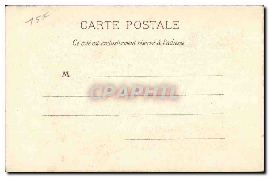 Mont Saint Michel CPA Le musee Raspail dans sa maison — Verso
