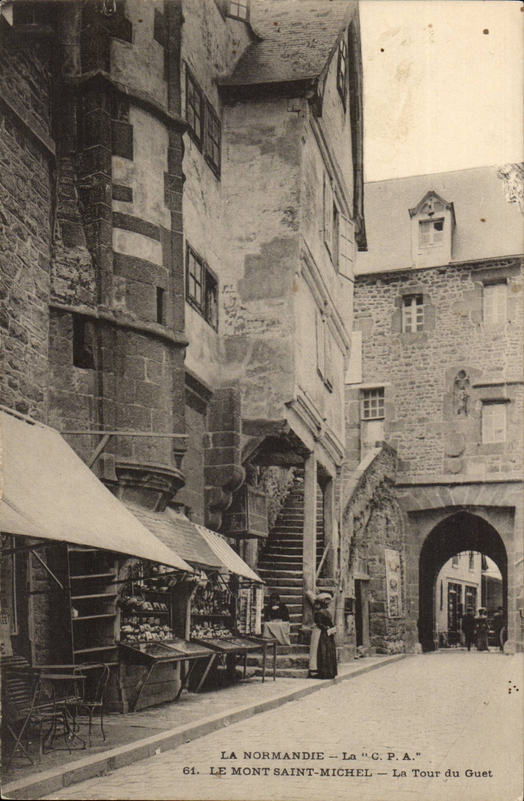 Le Mont Saint-Michel — La Tour du Gueut — La C.P.A. — n°61