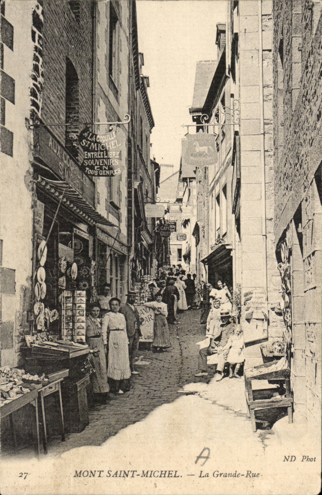 Mont-Saint-Michel — La Grande-Rue — ND Phot, n°27