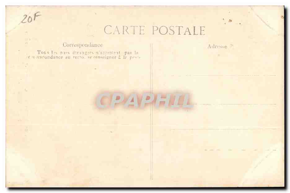 CPA Exposition de Clermont Ferrand 1910 Village noir Femme Laobe — Rückseite
