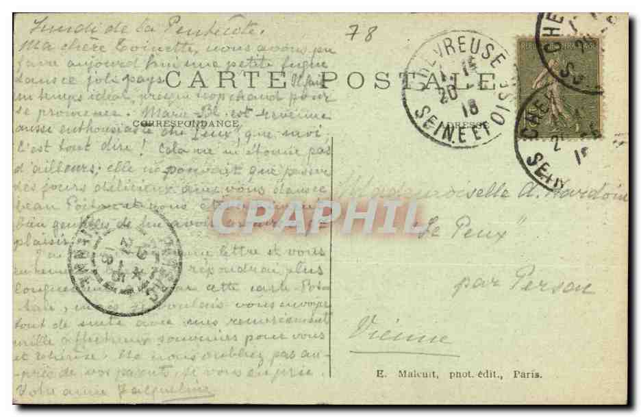 Chevreuse - Ruines du Château de la Madeleine - La Tour Ronde - E.M. — Reverso
