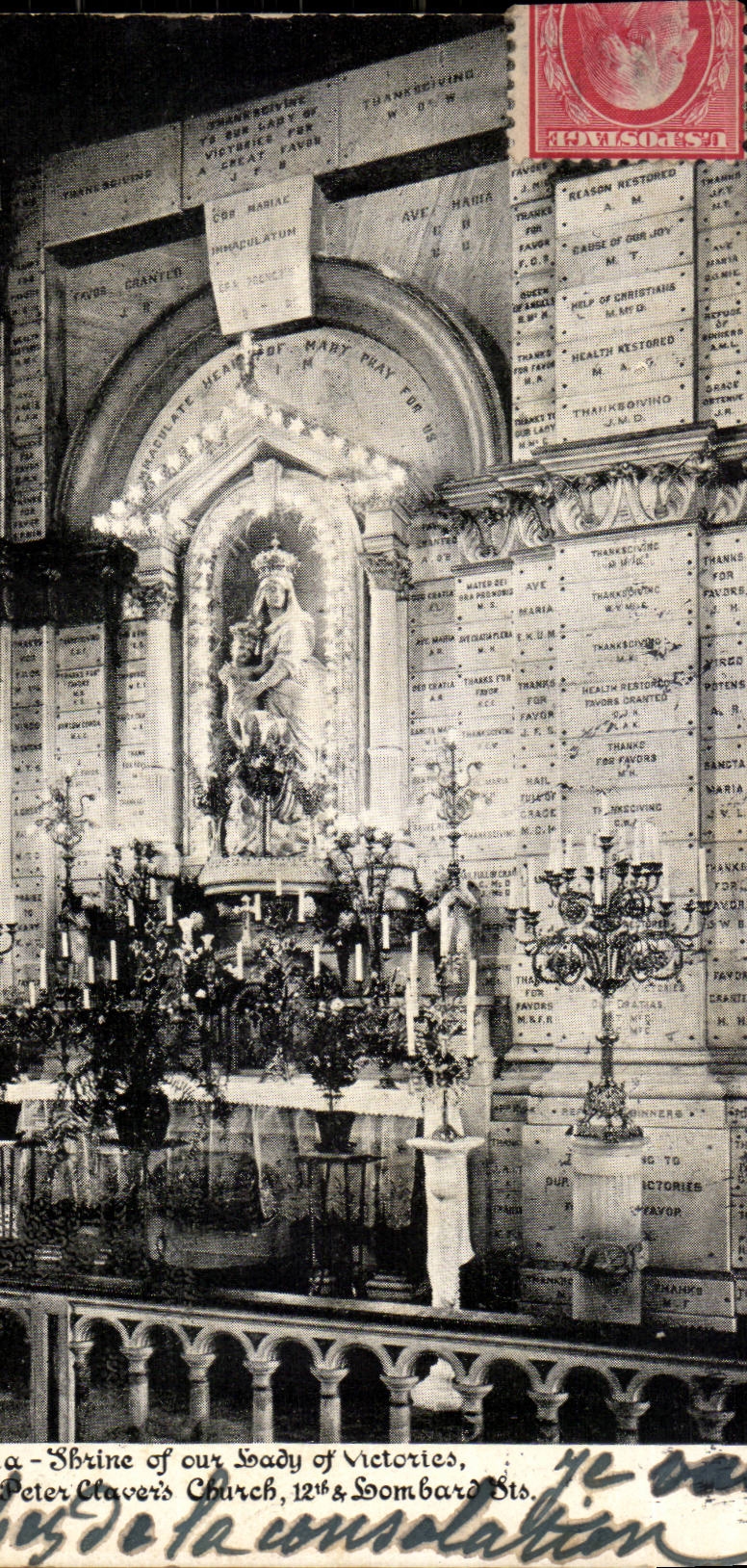 Etats Unis CPA Philadelphia Pennsylvania CShrine of our Lady of victories 