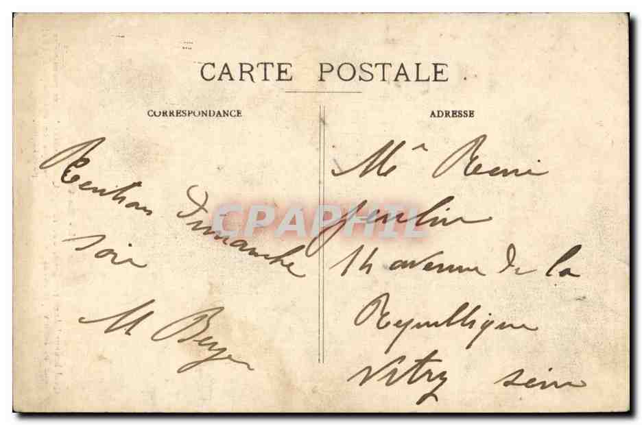 En Correze CPA Coiffes  — Verso