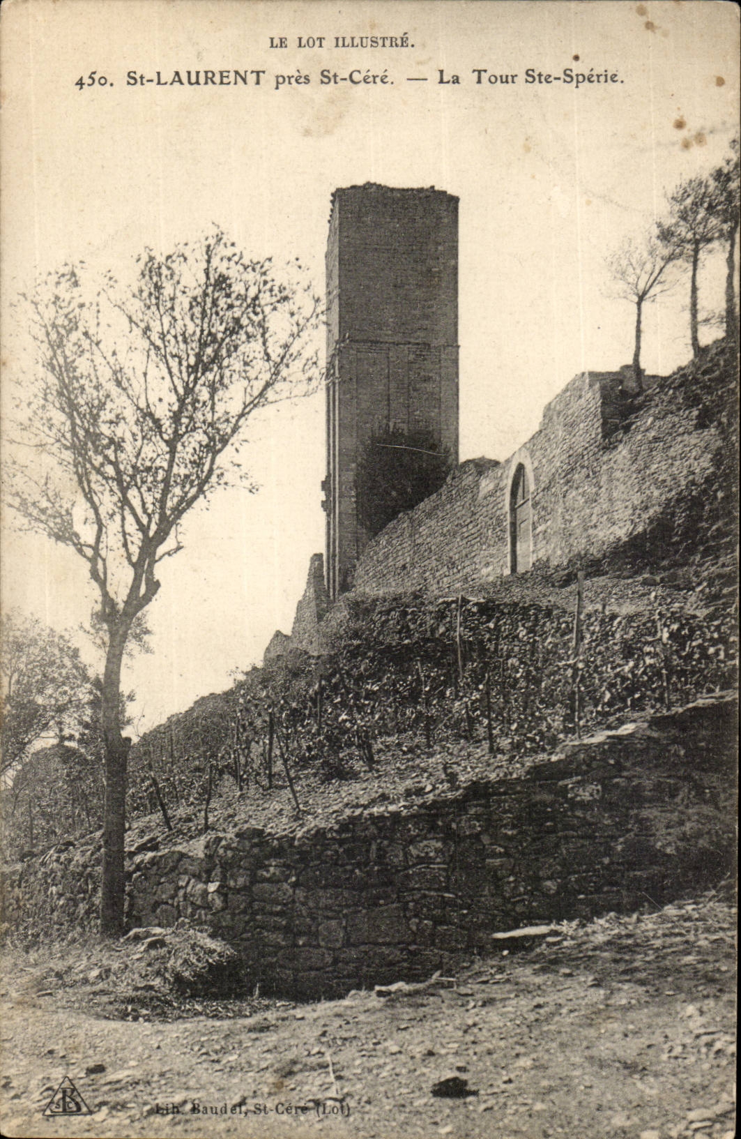 St-Laurent près St-Céré — La Tour Ste-Spérie — LE LOT ILLUSTRÉ, n°450