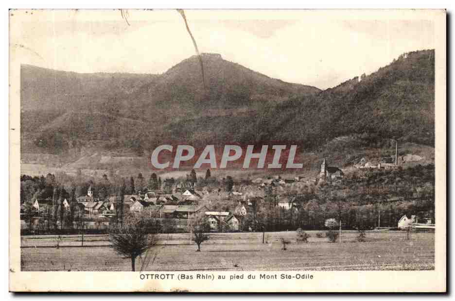 Ottrott- au pied du Mont Ste-Odile-CPA