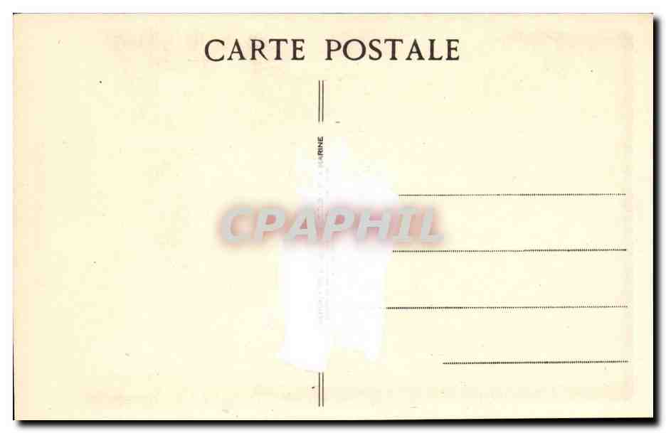 Nos Marins- Baton de Coiffure-bateau-CPA Illustrateur Gervese — Rückseite