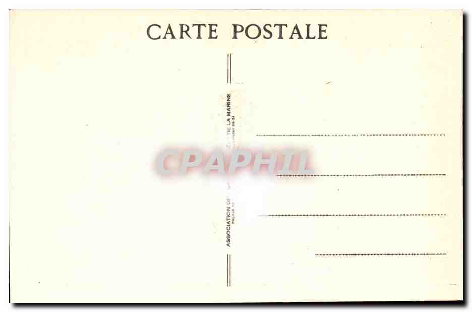 Nos Marins- Le Repas hebdomadaire-enfant-pousette-bateau-CPA Illustrateur Gervese — Verso