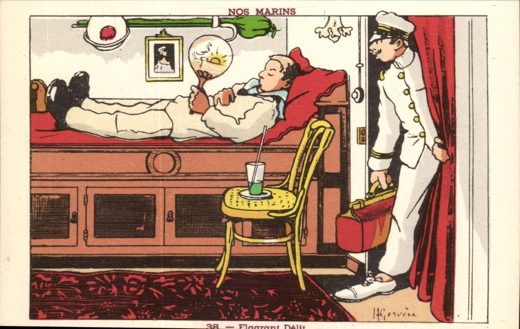 Nos Marins — Flagrant Délit — H. Gourse, n°38