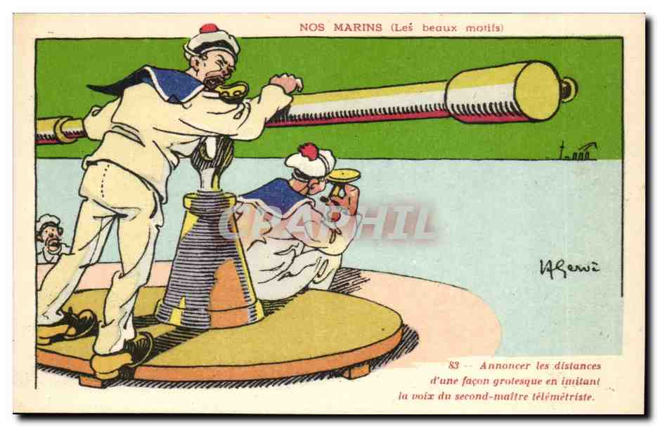 Nos marins — Les beaux motifs — série 83