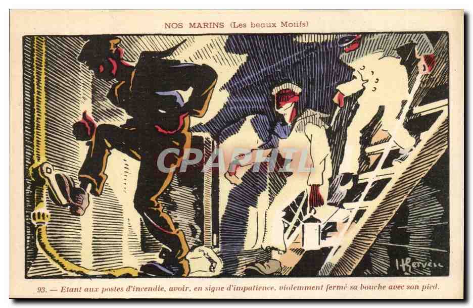 Nos Marins (Les beaux Moiifs) — H. Bervelle, n°93