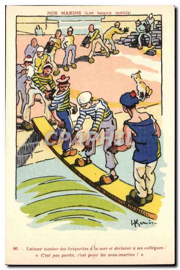 Nuestros marineros — Los bellos motivos — H. Renon, n° 96