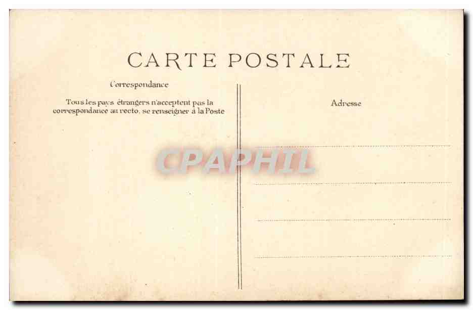 CPA Dirigeable Le ballon RePUBLIQUE en plein vol Zeppelin — Rückseite